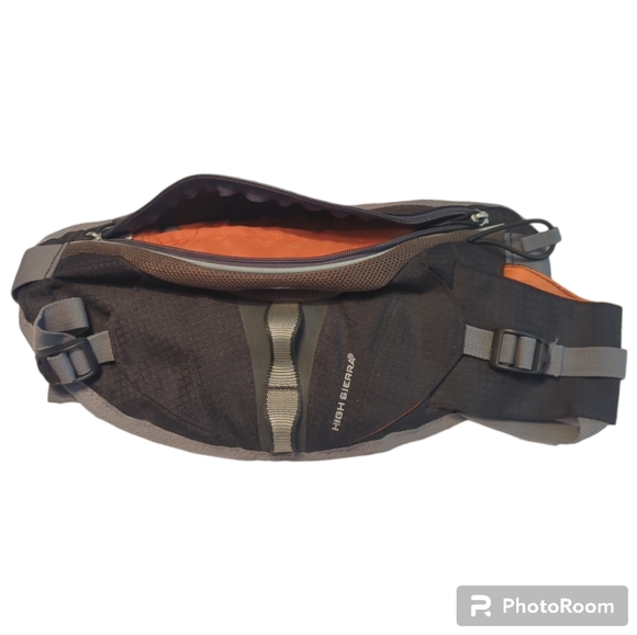 High Sierra - Fanny Pack - Waist Pack Belt Bag - Gray/orange - Picture 1 of 9